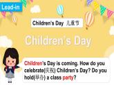 Unit 8 Children’s Day 第1課時(shí) Parts (A, B, C & I)（課件+素材）-2024-2025學(xué)年湘少版（三起）英語三年級(jí)下冊(cè)