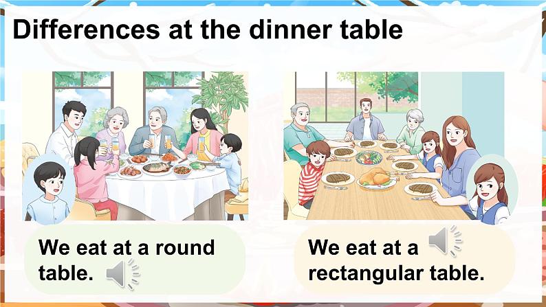 Differences at the dinner table第8页