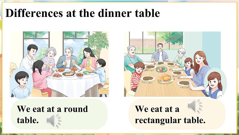 Differences at the dinner table第8页