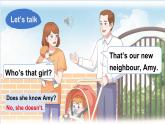 人教PEP英語(yǔ)三下 Unit 1 Meeting new people Part B Let's talk Let's learn課件+單元整體設(shè)計(jì)+素材