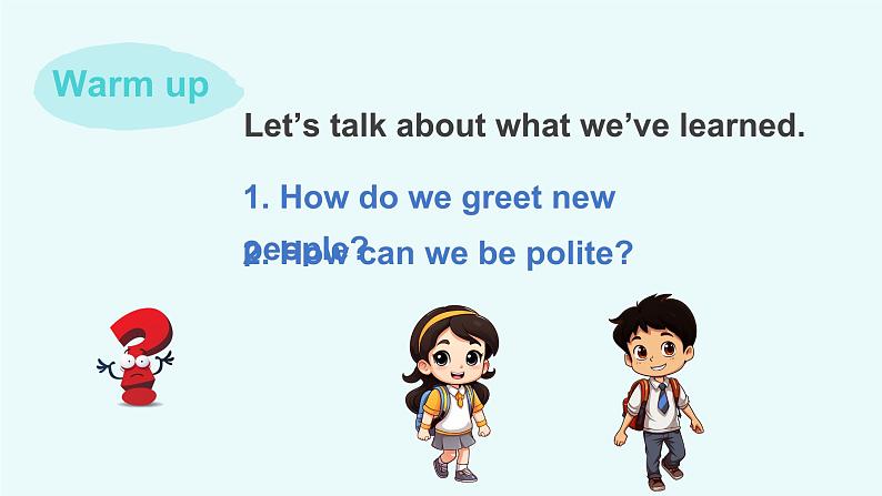 人教PEP英语三下 Unit 1 Meeting new people Part C  Project课件第2页