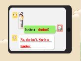 【新教材】湘少版英语三年级下册Unit 10 Is she a driver第3课时（教学课件+素材）