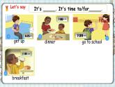 Unit 2 What time is it？-C Story time（課件）-2024-2025學(xué)年人教PEP版英語四年級下冊