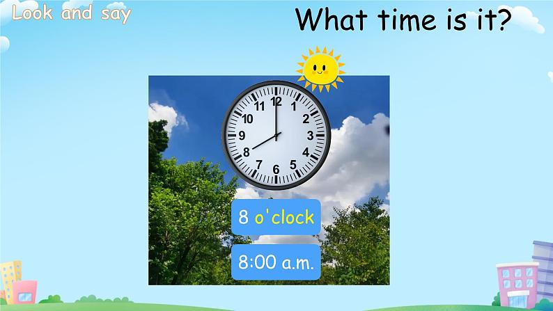 Unit 2 What time is it？-A Let's learn（课件）-2024-2025学年人教PEP版英语四年级下册第3页