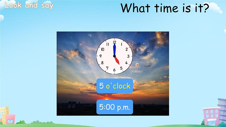 Unit 2 What time is it？-A Let's learn（课件）-2024-2025学年人教PEP版英语四年级下册第4页