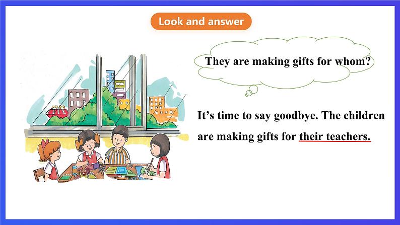 接力版英语六下 接力版英语六下 Lesson 8《It’s time to say goodbye. 》Period 1 课件第7页