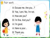 湘少版（三起）（2024）英語(yǔ)三年級(jí)下冊(cè) Unit 1 How are you？第2課時(shí) Parts D, E, & F(課件)