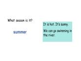 人教版PEP英語五年級下冊 Unit 2 My favourite season Part B & Part C Read and write — Story Time（課件+素材）