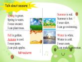 Unit 2 My favourite season Part B Let's try&Let's talk（课件）人教PEP版英语五年级下册