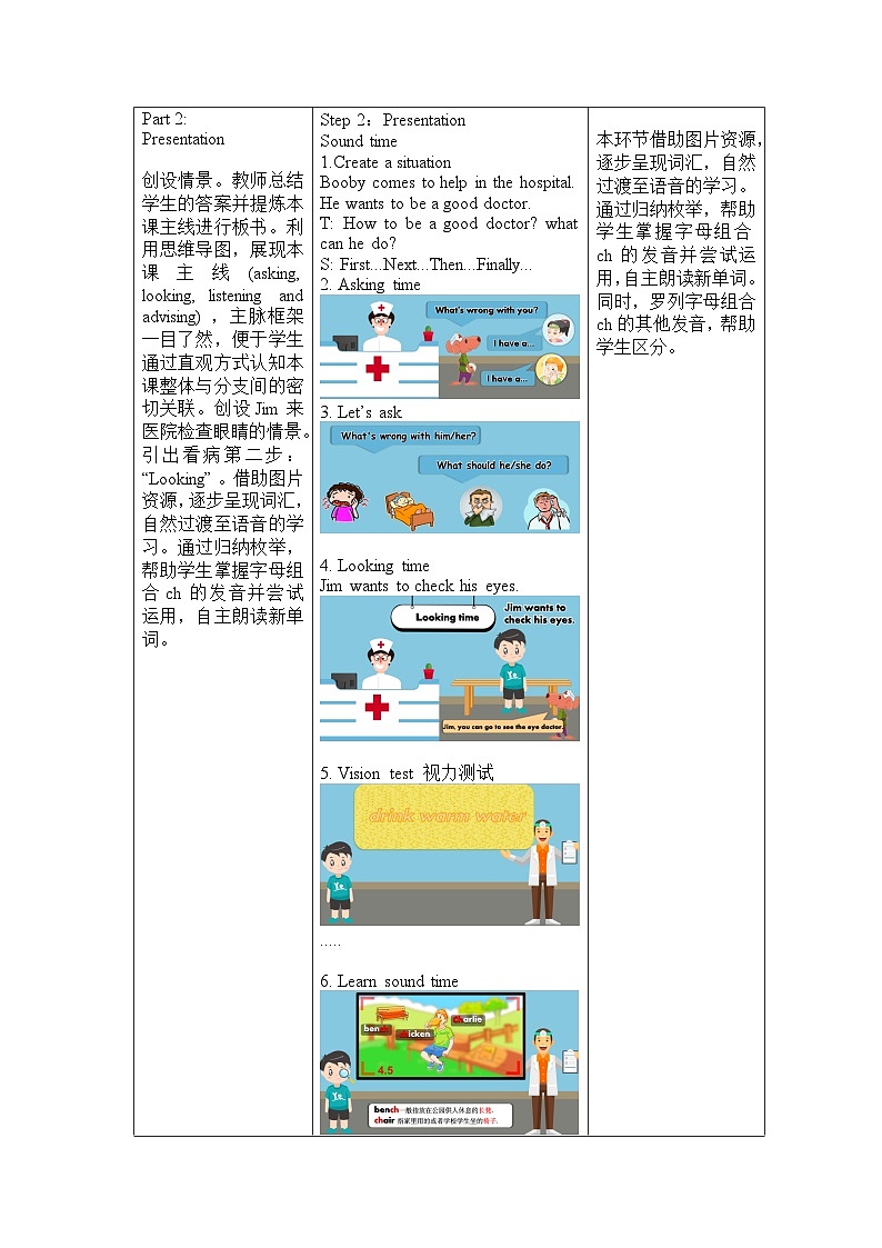 Unit4 第4课时（教学设计）Sound time&Checkout time&Ticking time第2页