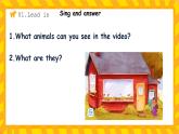 新人教版小學(xué)英語三年級(jí)下冊(cè) Unit 2 Part A Let’s talk&Describe and choose  課件+教案