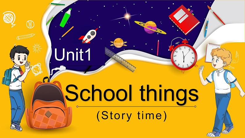 译林版小学英语三下Unit 1 Story time课件第1页