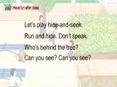 譯林版小學(xué)英語三下Unit 4 Lead in and Cartoon time課件