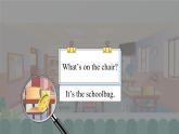 人教版精通小學(xué)英語(yǔ)三年級(jí)下冊(cè)Unit1 My classroom-fun time 精品課件