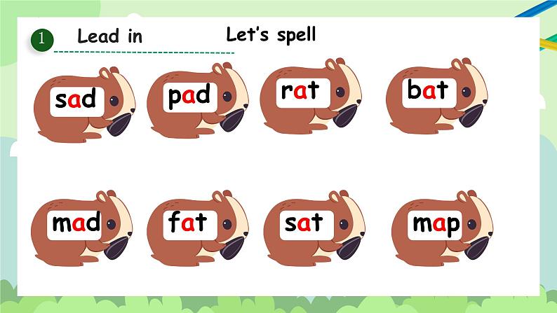 Unit 1 Meeting new people-Part A Let’s spell（课件）-2024-2025学年人教PEP版英语三年级下册第6页