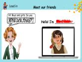 新人教版小學(xué)英語三年級下冊 Unit1 Part A Let’s talk&Do a survey 課件+教案