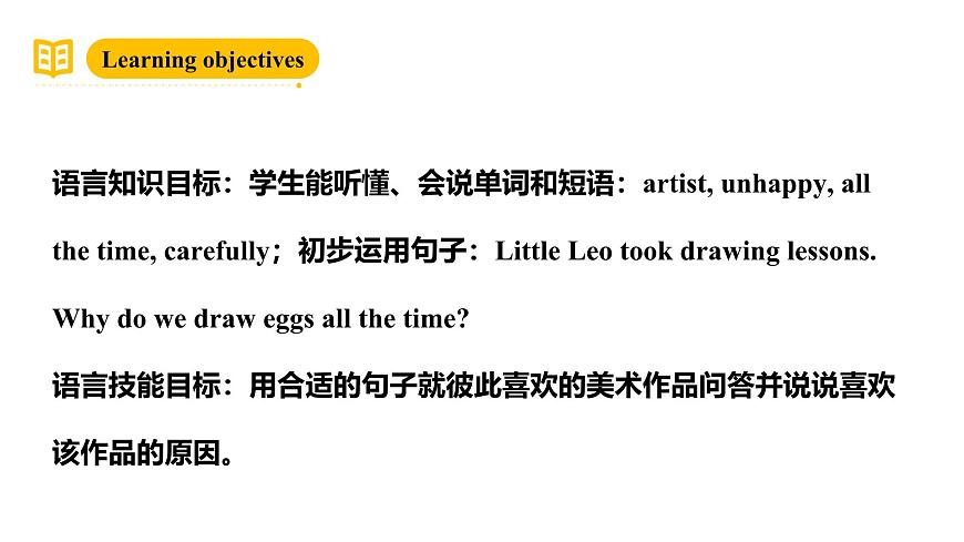 沪教牛津版(六三制一起)六下 Module 2 Unit 4《Art》Period 3 课件第2页