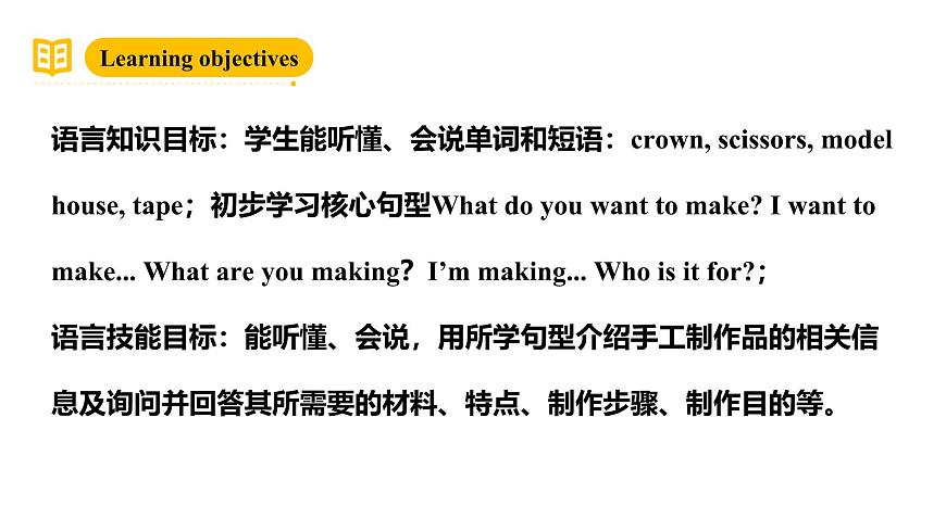 沪教牛津版(六三制一起)六下 Module 2 Unit 5《Crafts》Period 1 课件第2页