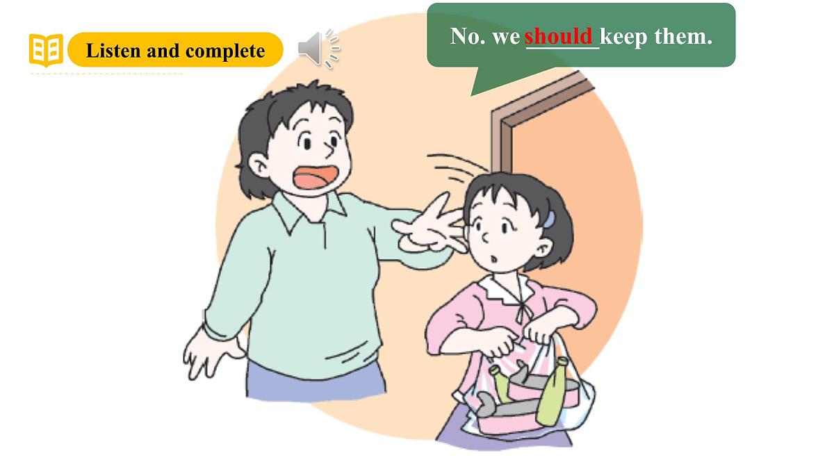 沪教牛津版(六三制一起)六下 Module 3 Unit 9《Reusing things》Period 1 课件第7页