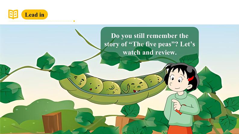 沪教牛津版(六三制一起)六下 Module 4 Unit 12《The five peas》Period 2 课件第4页