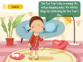 滬教牛津版(六三制一起)一下 Module 4 Unit 11《New Year's Day 》Period 3 課件+單元教案+素材
