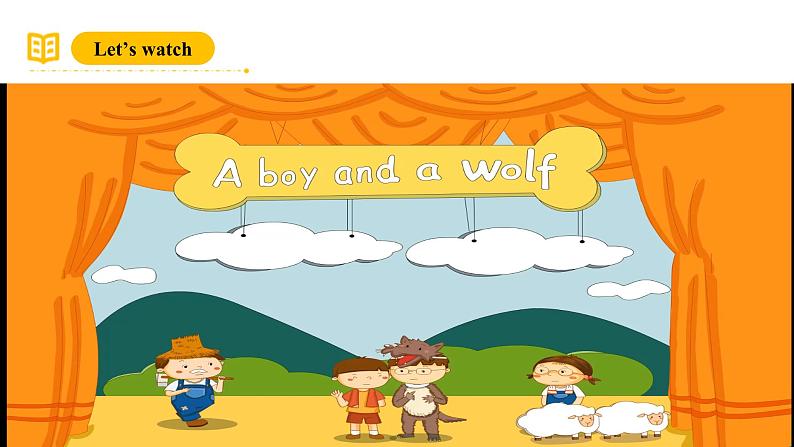 沪教牛津版(六三制一起)一下 Module 4 Unit 12《A boy and a wolf 》Period 1课件第5页