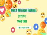 外研版join in（2024）三年級英語下冊 Unit 1 All about feelings 第2課時 Story time（課件+素材）