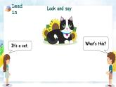 新人教版小學(xué)英語三年級(jí)下冊(cè) Unit3 Part B Let’s talk&Play a guessing game 課件+教案