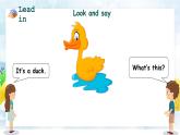 新人教版小學(xué)英語三年級(jí)下冊(cè) Unit3 Part B Let’s talk&Play a guessing game 課件+教案