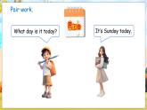 冀教版（三起）（2024）英語三年級(jí)下冊(cè) Unit 6 My week Lesson 3（課件+素材）