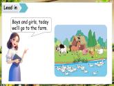 冀教版（三起）（2024）英语三年级下册 Unit 4 On the farm Lesson 1（课件+素材）