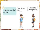冀教版（三起）（2024）英語三年級下冊 Unit 1 Food we like Unit review(課件+素材）