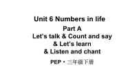 小学Unit 6 Numbers in life教学ppt课件