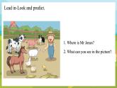 科普版（2024）英語三年級上冊 Unit 3 Visit to the farm Period 1（課件）