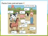 科普版（2024）英語三年級上冊 Unit 3 Visit to the farm Period 1（課件）