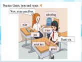 科普版（2024）英語三年級上冊 Unit 6 My schoolbag Period 1（課件）