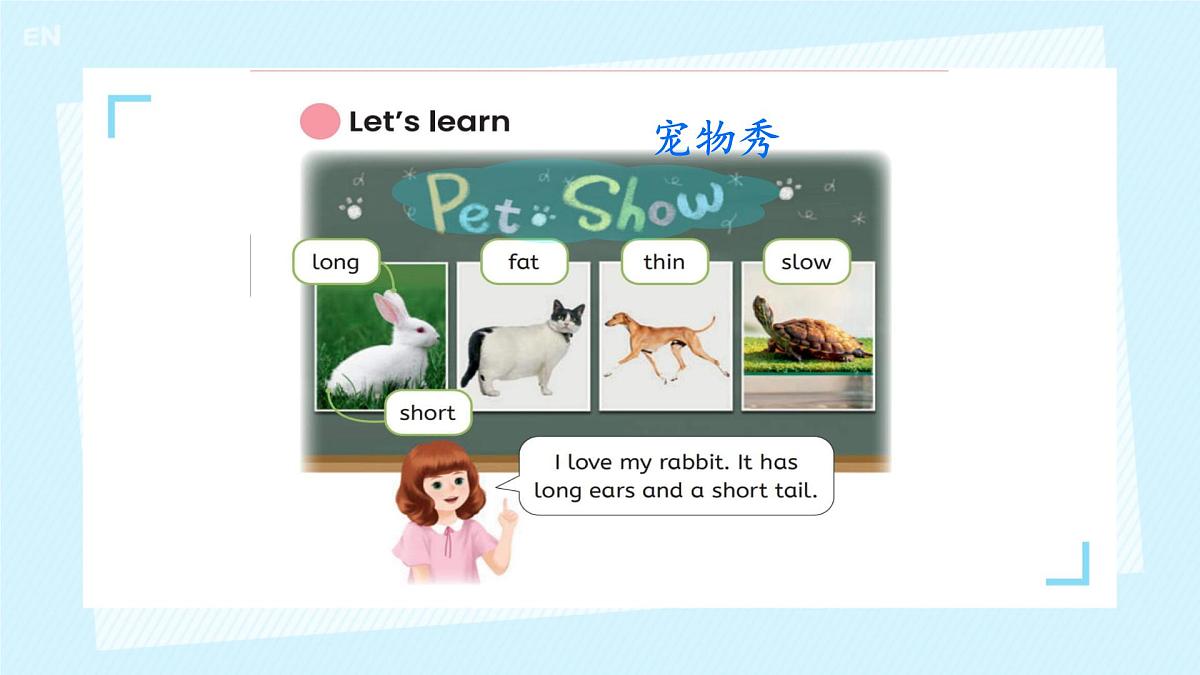 Unit 2 Expressing yourself Part A Let's learn（课件）-2024-2025学年人教PEP版英语三年级下册第5页