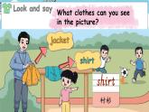 閩教版（2024）英語三年級(jí)下冊(cè) Unit 2 My Clothes Lesson 2 Whose shirt is this？（課件+素材）