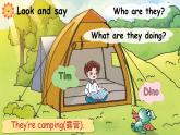 湘少版（三起）（2024）英語(yǔ)三年級(jí)下冊(cè) Unit 3 What's the weather like？第3課時(shí) Parts G, H & I（課件）