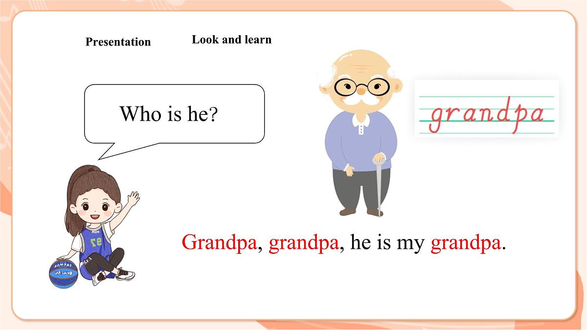 Unit 3 I love my family Lesson 1 课件第6页