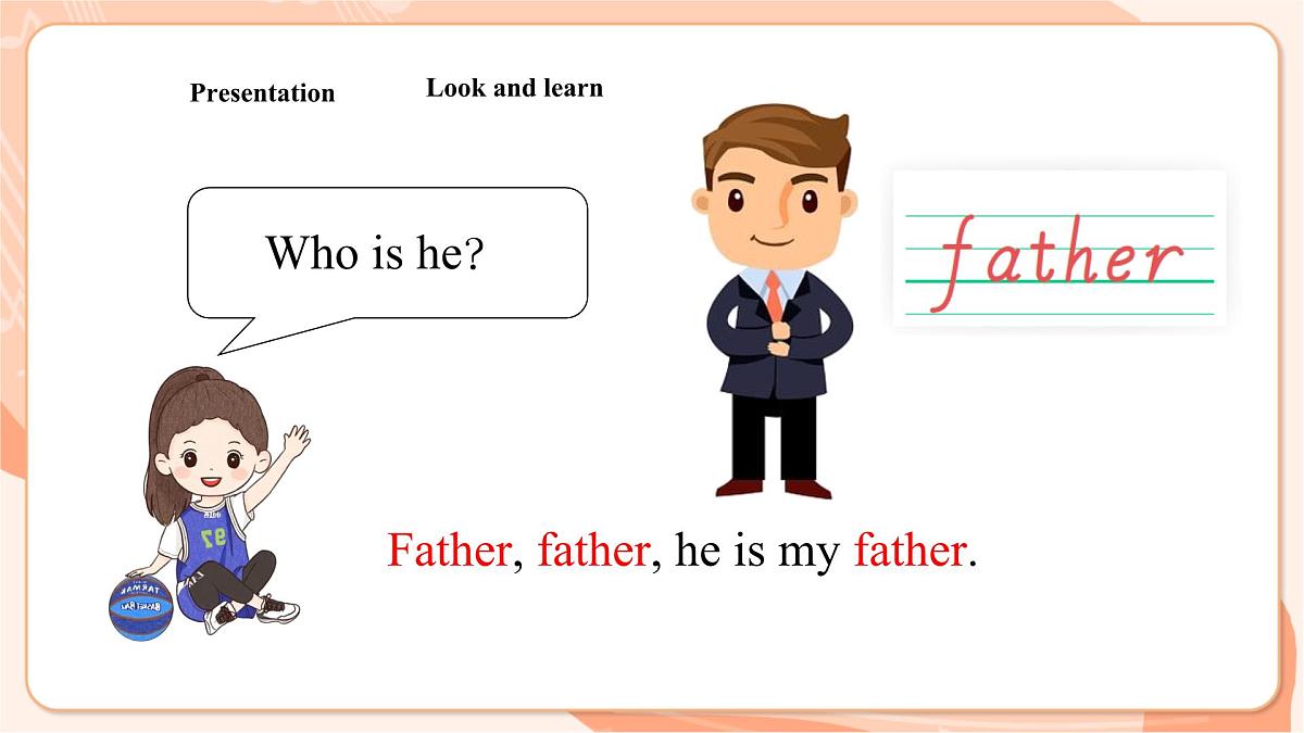 Unit 3 I love my family Lesson 1 课件第8页