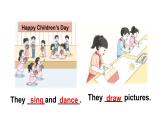 小學(xué)英語新湘少版三年級(jí)下冊(cè)Unit 8 Children's Day第2課時(shí)教學(xué)課件2025春