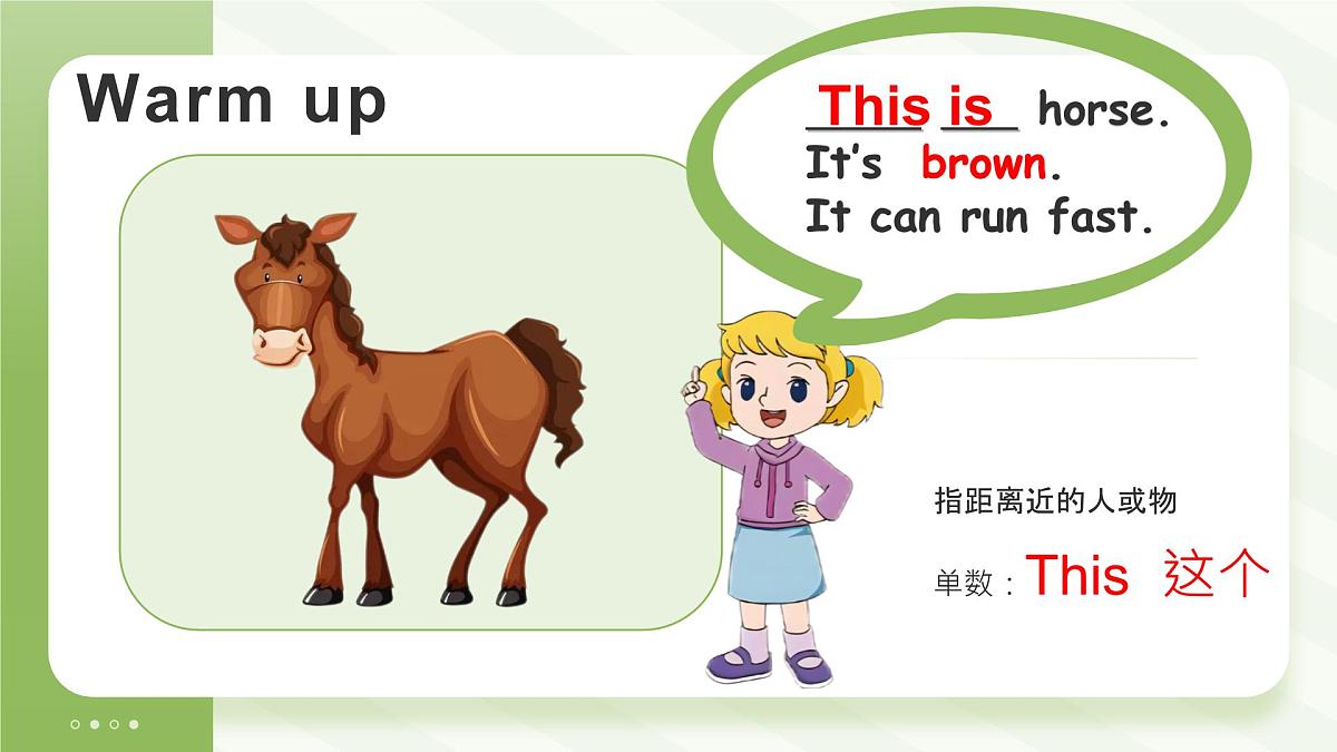 闽教版英语三年级下册U1Lesson 3 I have an animal friend.课件第3页