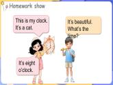 閩教版（2024）英語三年級(jí)下冊(cè) Unit 3 Time Lesson 2 What‘s the time in New York？（課件+素材）
