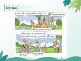 人教版精通小學(xué)英語(yǔ)三年級(jí)下冊(cè)Unit3 My family-Story time精品課件
