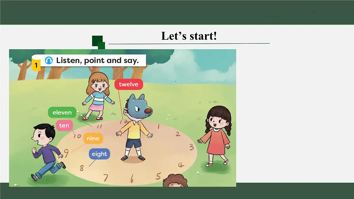 新外研新交际小学英语一下 Unit 6 第1课时课件第3页
