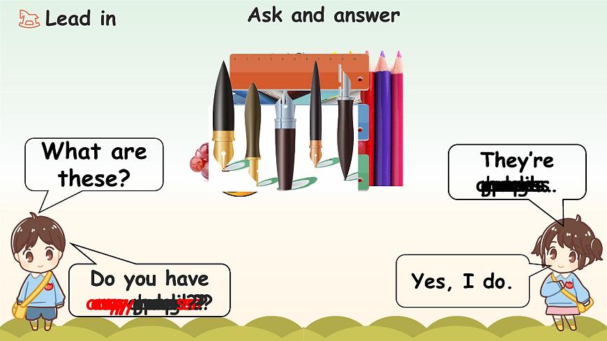 Unit 5 第1课时 (教学课件）Part A Let’s talk&Think and say第4页