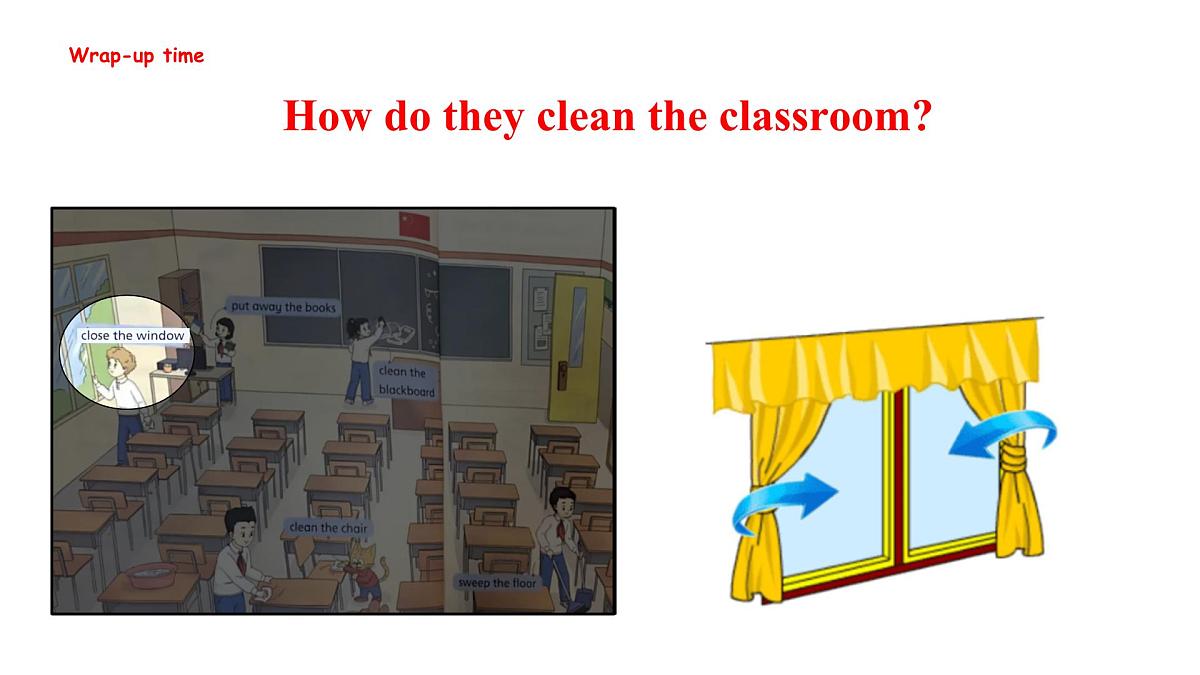 译林版三下英语Unit2  Clean our classroom第三课时课件第6页