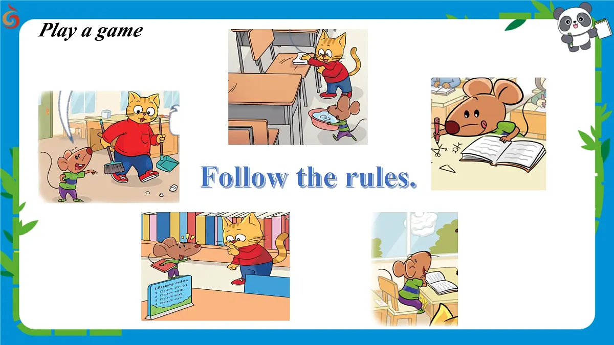 译林版三下英语Unit3 School rules (Story time)课件第5页