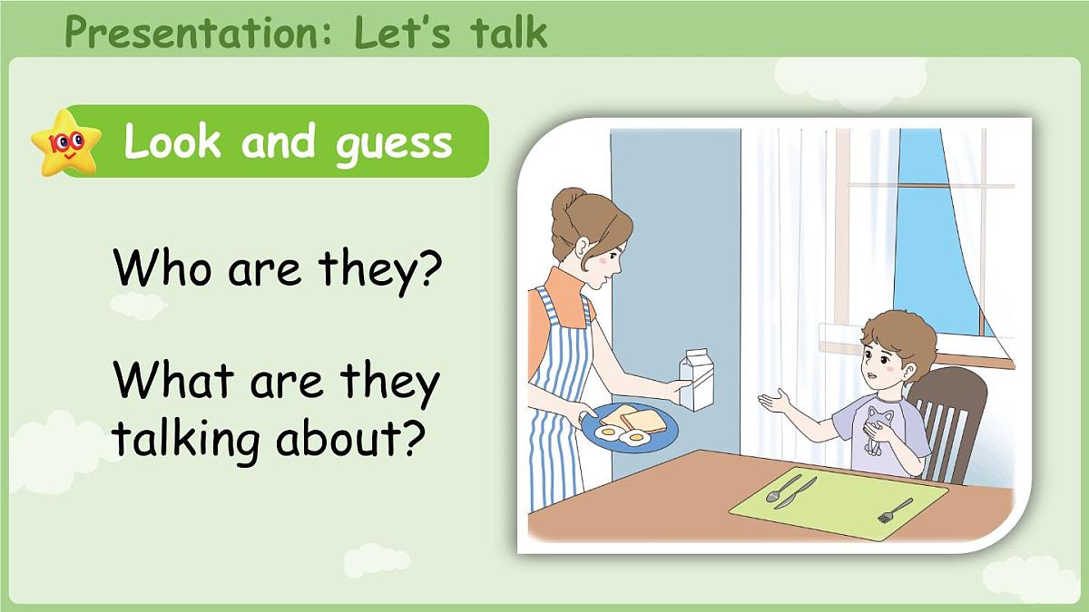 2024版人教版三年级下册英语Unit 4 Healthy food A talk同步课件第5页